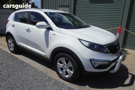 White 2012 Kia Sportage Wagon Platinum (Awd)