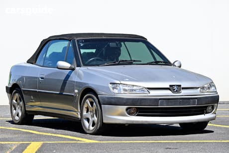 Silver 2002 Peugeot 306 Cabriolet