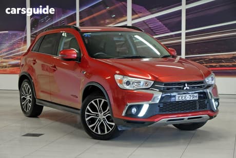 Red 2017 Mitsubishi ASX Wagon Ls (2Wd)