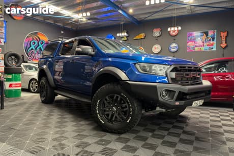 Blue 2018 Ford Ranger Double Cab Pick Up Raptor 2.0 (4X4)