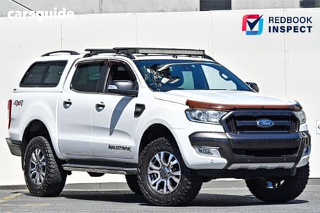 White 2016 Ford Ranger Dual Cab Pick-up Wildtrak 3.2 (4X4)