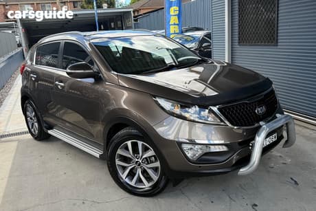 Brown 2015 Kia Sportage Wagon Sli (Awd)