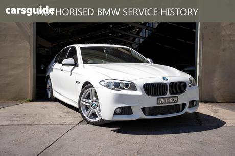 White 2013 BMW 535D Sedan 35D