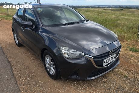 Grey 2017 Mazda 2 Hatchback Neo