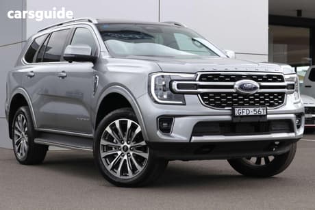 Silver 2025 Ford Everest Wagon Platinum (4Wd)