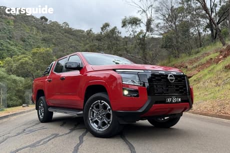 Red 2025 Nissan Navara Dual Cab Pick-up St-X (4X4) Leather/Sunroof