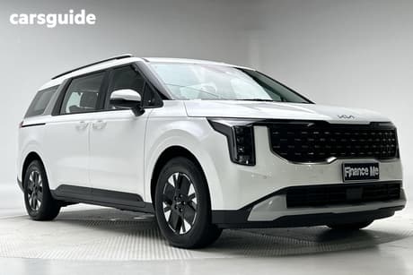 White 2026 Kia Carnival Wagon S Hev
