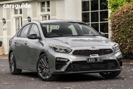 Blue 2019 Kia Cerato Sedan Gt Safety Pack