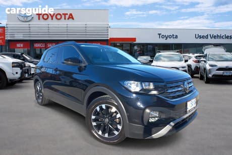 Black 2020 Volkswagen T-Cross Wagon 85Tsi Life
