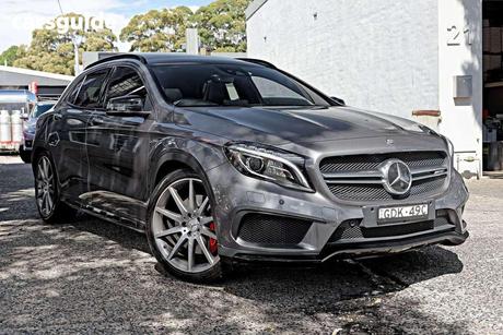 Grey 2016 Mercedes-Benz GLA45 Wagon 4Matic