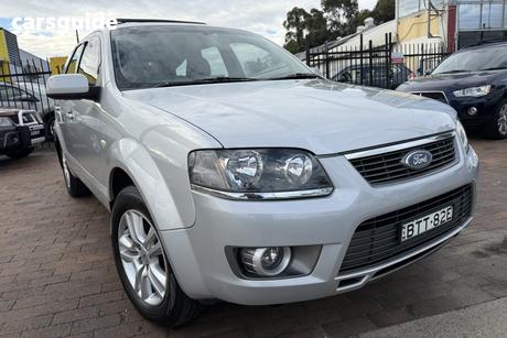 Silver 2010 Ford Territory Wagon Ts (Rwd)