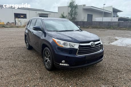 Blue 2015 Toyota Kluger Wagon Gxl (4X4)