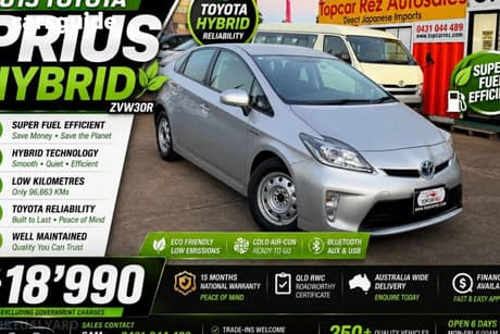 Silver 2015 Toyota Prius Hatchback I-Tech Hybrid