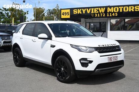 White 2016 Land Rover Discovery Sport Wagon Sd4 Se