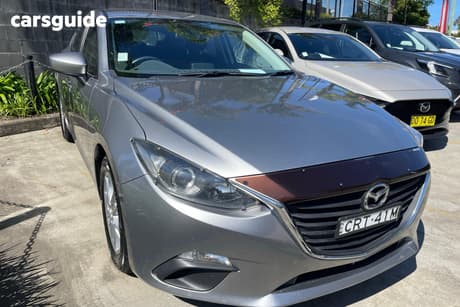 Silver 2014 Mazda 3 Hatchback Maxx