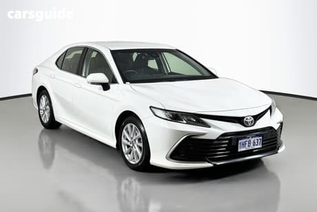 White 2021 Toyota Camry Sedan ASCENT