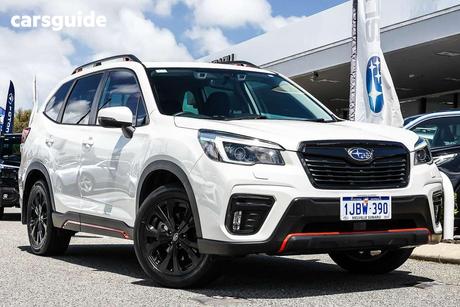 White 2020 Subaru Forester Wagon 2.5I Sport (Awd)