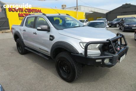 Silver 2016 Ford Ranger Dual Cab Pick-up Wildtrak 3.2 (4X4)