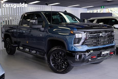 Blue 2025 Chevrolet Silverado HD Ute Tray LTZ PREMIUM W/TECH PACK 4X4