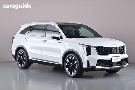 White 2024 Kia Sorento Wagon Gt-Line 7 Seat
