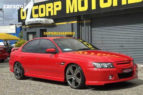 Red 2004 Holden Commodore Sedan Ss