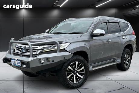 Grey 2018 Mitsubishi Pajero Sport Wagon Gls (4X4) 7 Seat