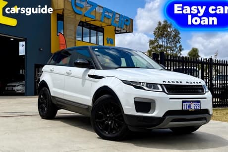 White 2016 Land Rover Evoque SUV TD4 150 SE (4X4) MY17, 2.0L TURBO DIESEL, 9-SPEED AUTOMATIC