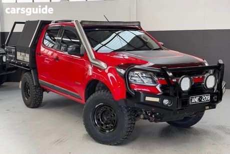 Red 2017 Holden Colorado Crew Cab Pickup Z71 (4X4)