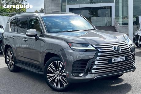 Grey 2023 Lexus LX500D Wagon Sports Luxury