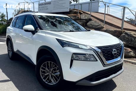 White 2024 Nissan X-Trail Wagon St (4Wd) 7 Seat