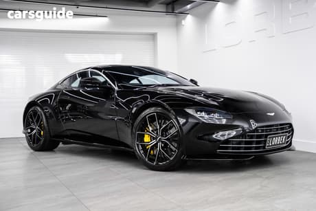Black 2020 Aston Martin Vantage Coupe