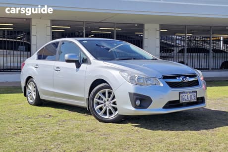 Silver 2012 Subaru Impreza Sedan 2.0I-L (Awd)