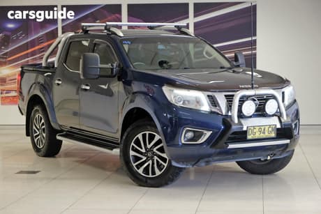 Blue 2016 Nissan Navara Dual Cab Utility St-X (4X4)