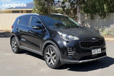 Black 2015 Kia Sportage Wagon Platinum (Awd)