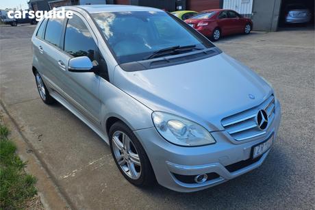Silver 2009 Mercedes-Benz B200 Hatchback Turbo