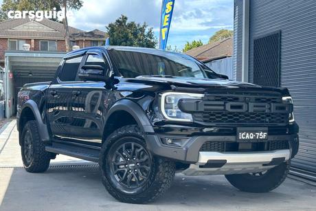 Black 2025 Ford Ranger Double Cab Pick Up Raptor 3.0 (4X4)