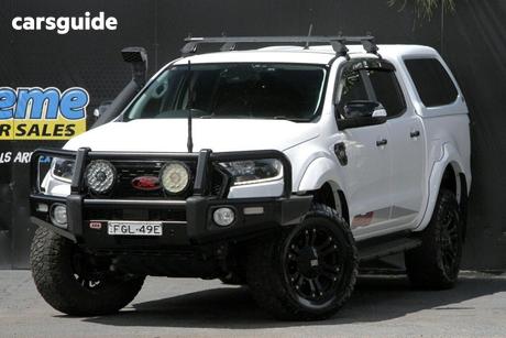 White 2020 Ford Ranger Double Cab Pick Up Fx4 3.2 (4X4) Special Edition