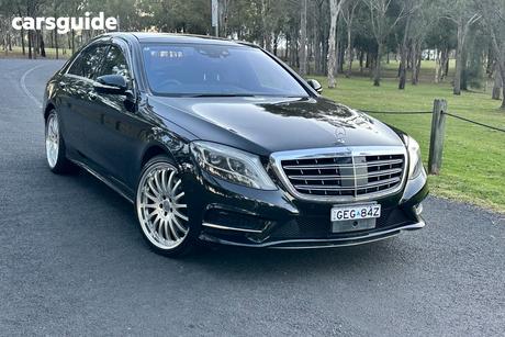 Black 2016 Mercedes-Benz S400 Sedan (Hybrid)