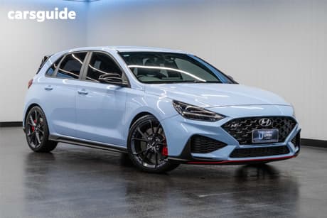 Blue 2021 Hyundai I30 Hatchback N