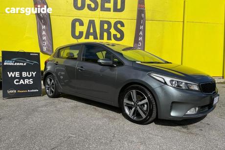 Silver 2018 Kia Cerato Hatchback Sport