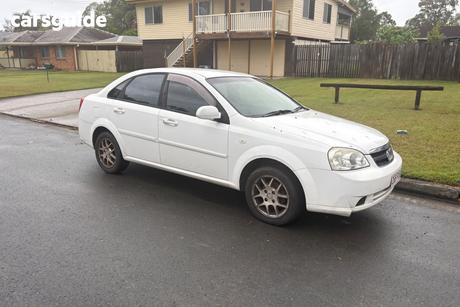 White 2008 Holden Viva Sedan