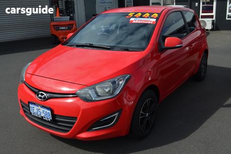 Red 2013 Hyundai I20 Hatchback Active