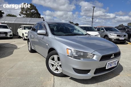Silver 2014 Mitsubishi Lancer Sedan Es Sport