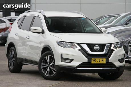 White 2021 Nissan X-Trail Wagon St-L 7 Seat (2Wd)