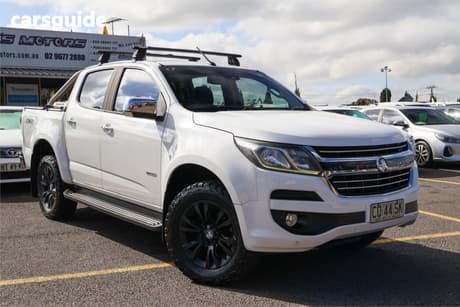 White 2016 Holden Colorado Crew Cab Pickup Ltz (4X4)