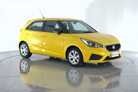 Yellow 2021 MG MG3 Hatchback Core