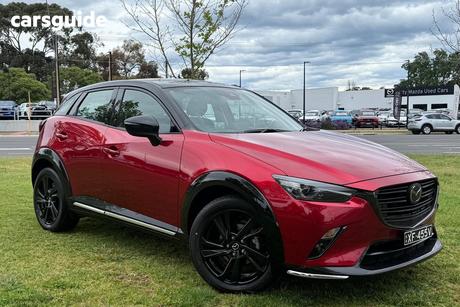 Red 2025 Mazda CX-3 Wagon G20 Gt Sp
