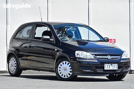 Black 2005 Holden Barina Hatchback