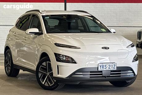 White 2022 Hyundai Kona Wagon Elite Electric Std Range