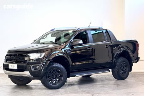 Black 2020 Ford Ranger Double Cab Pick Up Wildtrak 2.0 (4X4)